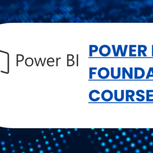 Power BI Foundation course